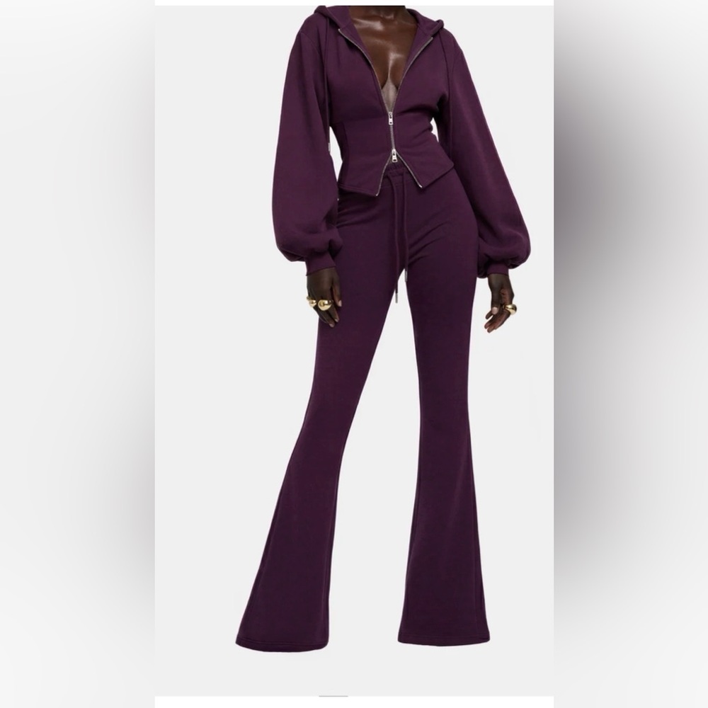 NWT Hanifa Courtni Hoodie II & Flare Sweatpants II